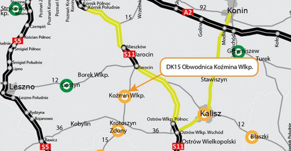 Obwodnica dla Koźmina oficjalnie zatwierdzona