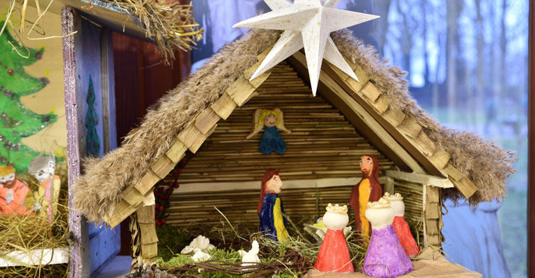 Konkurs na bożonarodzeniową szopkę
