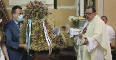 Dożynki parafialne w Lutogniewie