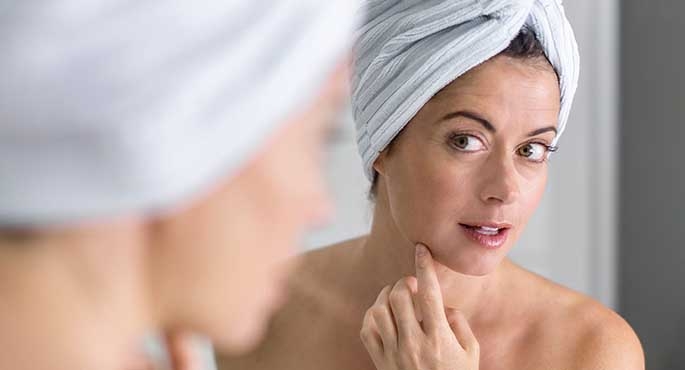 Gdy skóra jest dobrze nawilżona, zmarszczki są mniej widoczne