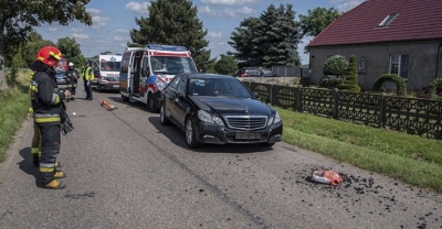 Za kierowcą mercedesa siedział 19-latek
