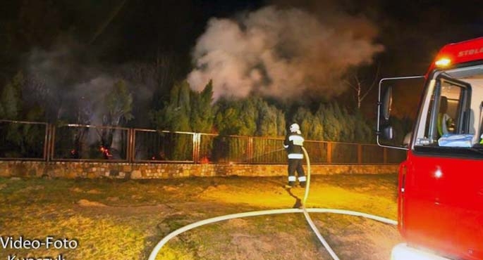 Pierwszy pożar w Nowym Roku