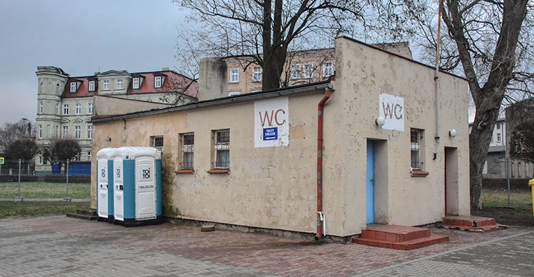 Ćwierć miliona na remont toalet