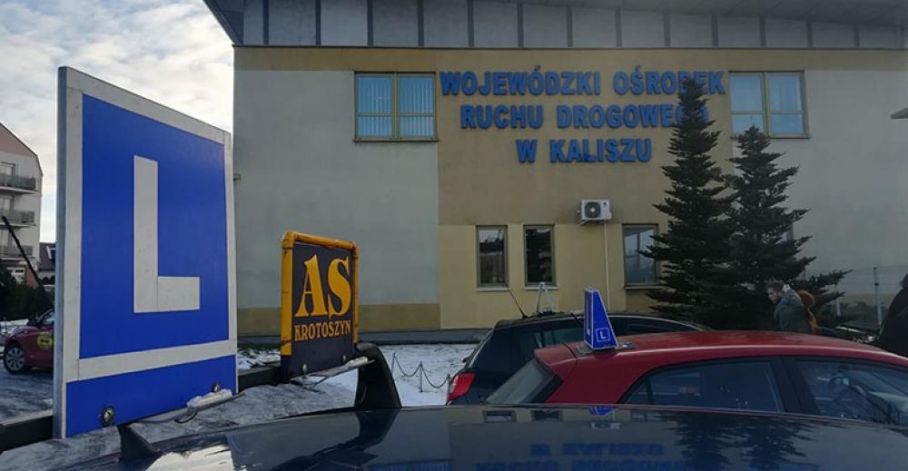 70-120 tyle kursantów dziennie zdaje egzamin praktyczny na prawo jazdy w WORD w Kaliszu