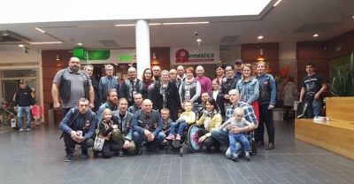 W tym roku wystawa motocykli połączona była ze zbiórką dla Magdy Namysł