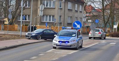 Wymusił pierwszeństwo