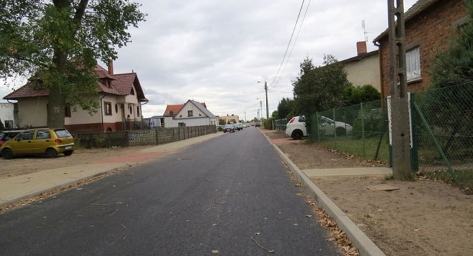 Nowa droga jest już w pełni zmodernizowana