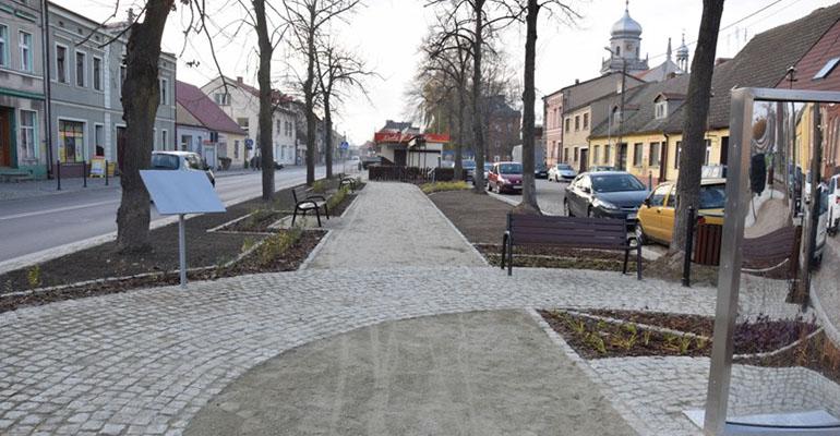 Ścieżka przy Klonowicza zrobiona