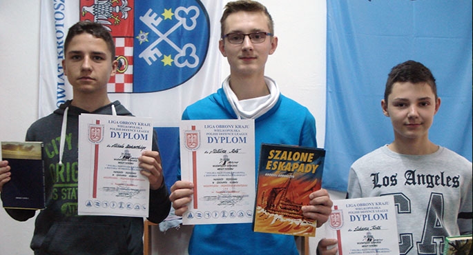 Drużyna z Zespołu Szkół w Orpiszewie