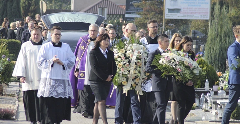 Ostatnie pożegnanie nauczycielki Iwony Ptak