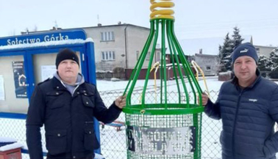 Serce i butelka na nakrętki