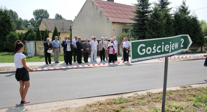 Otwarcie drogi Gościejew-Skałów