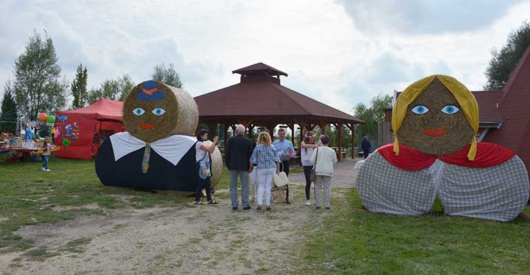Dożynkowanie w Bożacinie