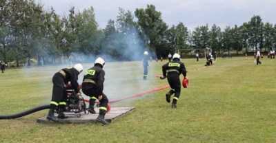 Strażacy w akcji w Rozdrażewie