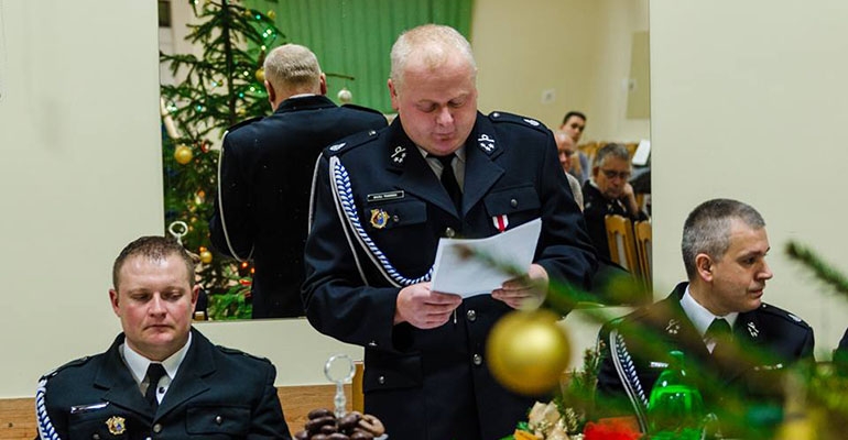 Opłatek w OSP Kuklinów