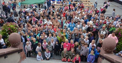 Rekordowy zjazd bliźniaków[wideo]