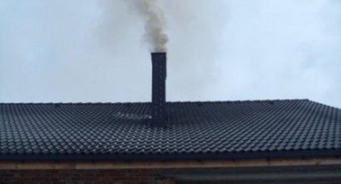 Zapaliła się sadza