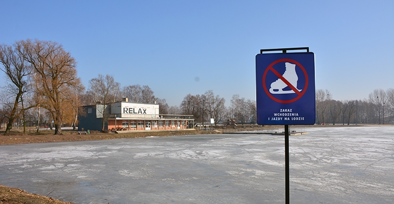 Zakaz wchodzenia na lód
