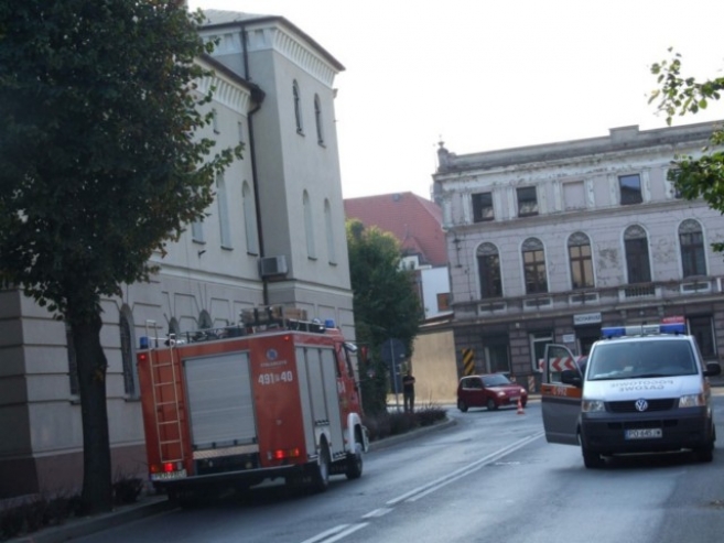 Fałszywy alarm bombowy w sądzie [gallery]