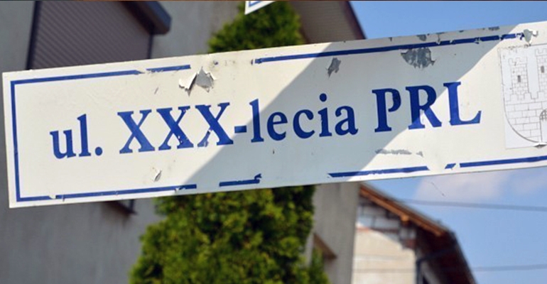 Jakie nazwy ulic?