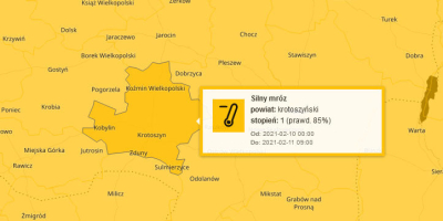IMGW ostrzega przed silnymi mrozami!