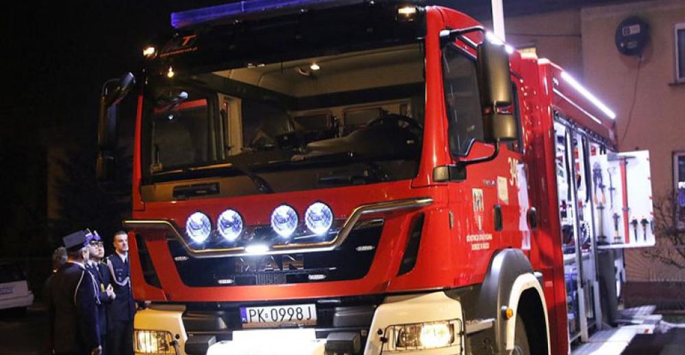 Nowy wóz strażaków