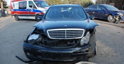 Groźny wypadek w Gruszeczce