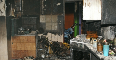 Wybuch butli z gazem w Zdunach