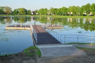 Nowe molo na krotoszyńskich Błoniach