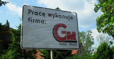 Droga we Wszewilkach na ukończeniu