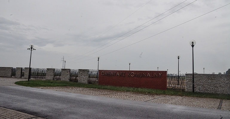 Nekropolia zostanie oddana do użytku