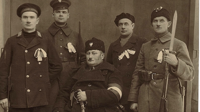 Zdobyty dworzec kolejowy