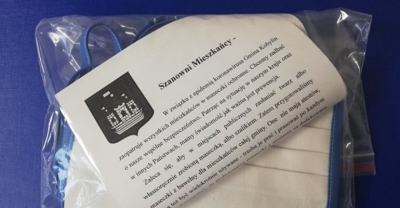 Maseczki trafiły do kobylanian