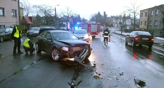 Zatrzymane prawko za wypadek[gallery]