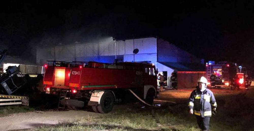 Wielki pożar w Borkach