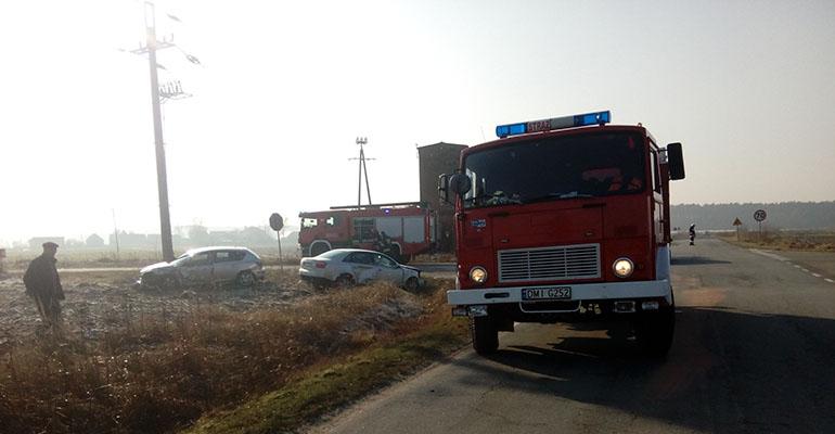Kolizja we Wziąchowie Wielkim