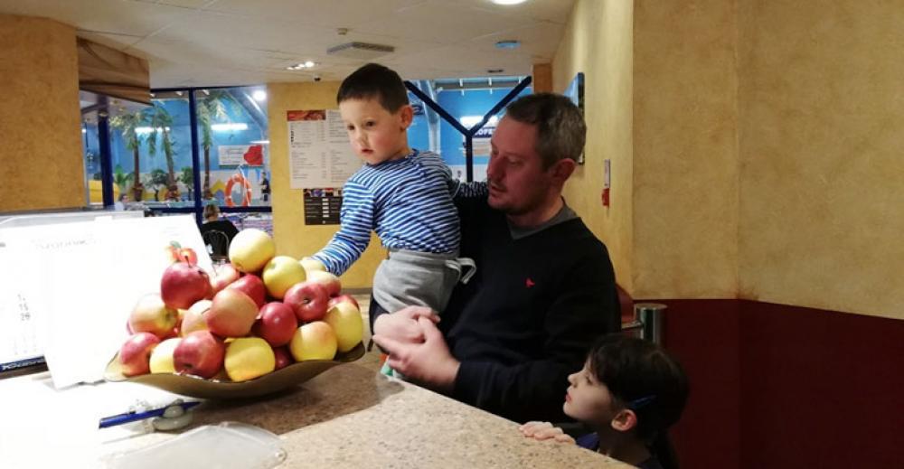 Po pływaniu zjedz jabłko