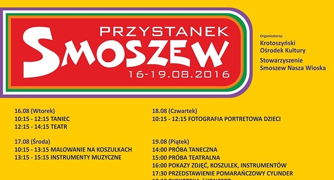 Wkrótce „Przystanek Smoszew”