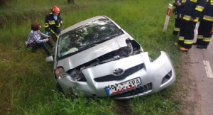 Kolizja osobówki z ciężarówką[gallery]