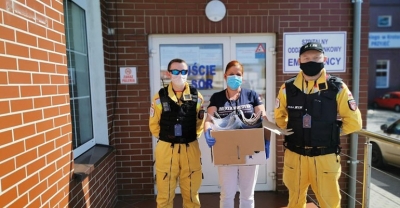 Przyłbice od grupy poszukiwawczej