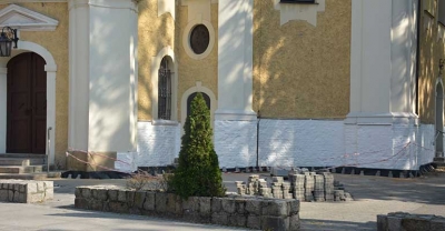 Remont kościoła przy muzeum