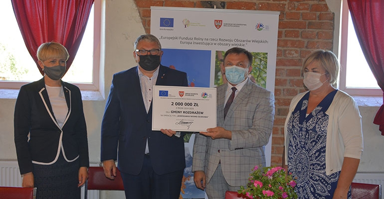 Finansowy zastrzyk dla Rozdrażewa i Zdun