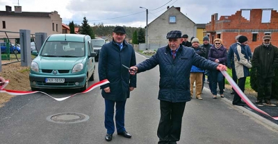 Droga w Nowym Folwarku oddana