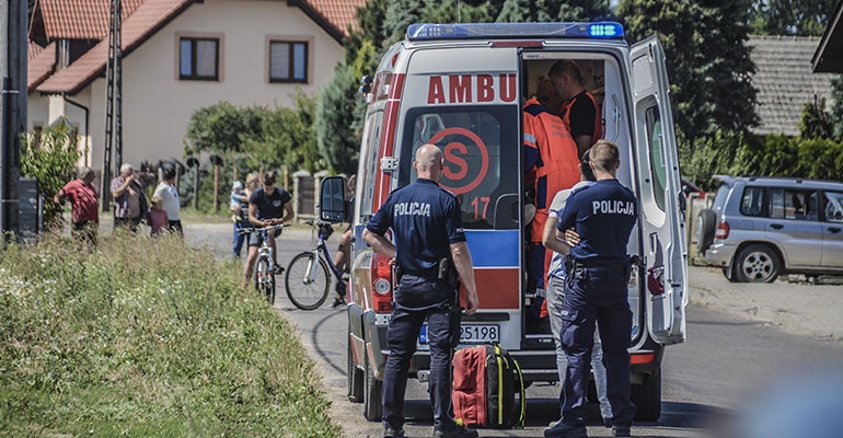 27-latek spadł z 6 metrów