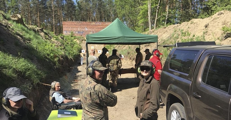 Zamknięta strzelnica w Miliczu