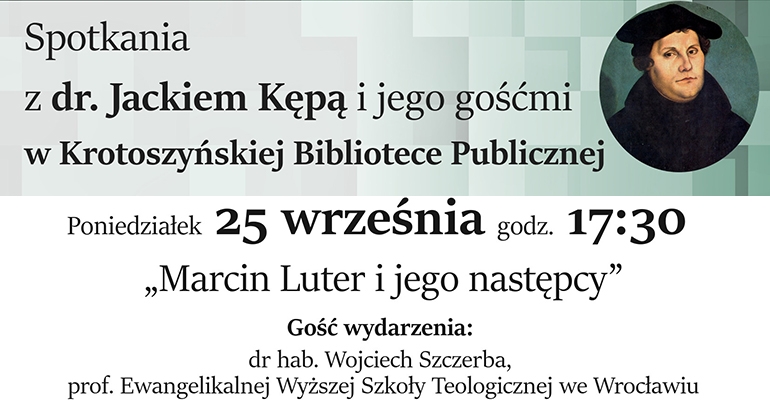Pierwsze spotkanie autorskie z dr Jackiem Kępą