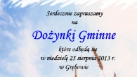 Dożynki Gminne w Grębowie