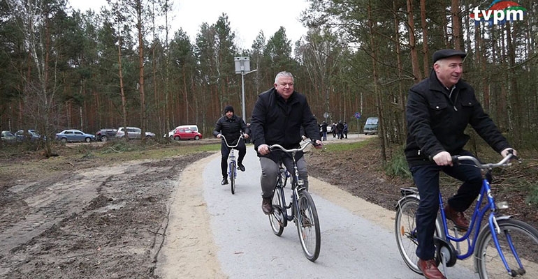 Trasa rowerowa z Sułowa do Gruszeczki otwarta