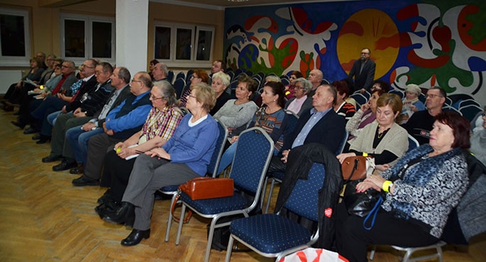 Spotkanie wzbudziło spore zainteresowanie seniorów