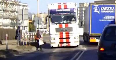Piesza mogła zginąć na przejściu[wideo]